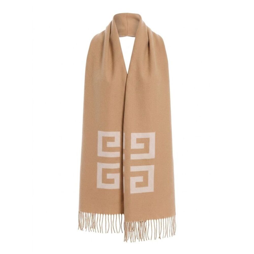 Givenchy Bicolor Virgin Wool Men's Scarf
